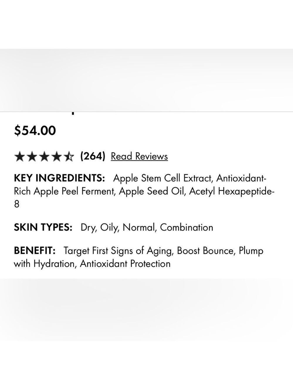 Origins Youthtopia Peptide Plumping Apple Cream Face Moisturizer New In Box - Picture 7 of 16